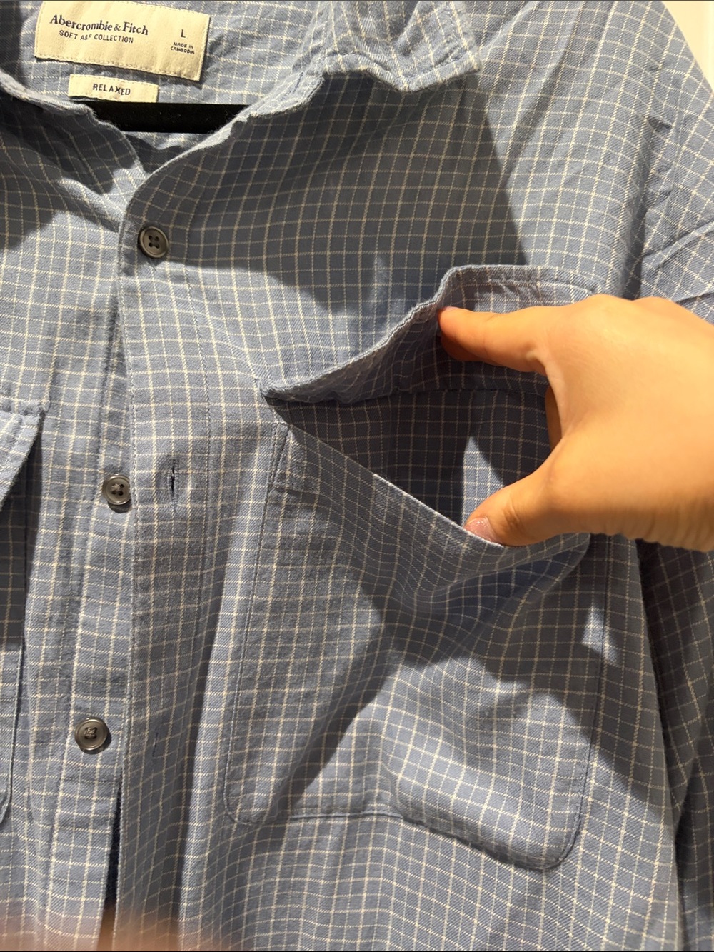 A&F flannel - Picture 3 of 5